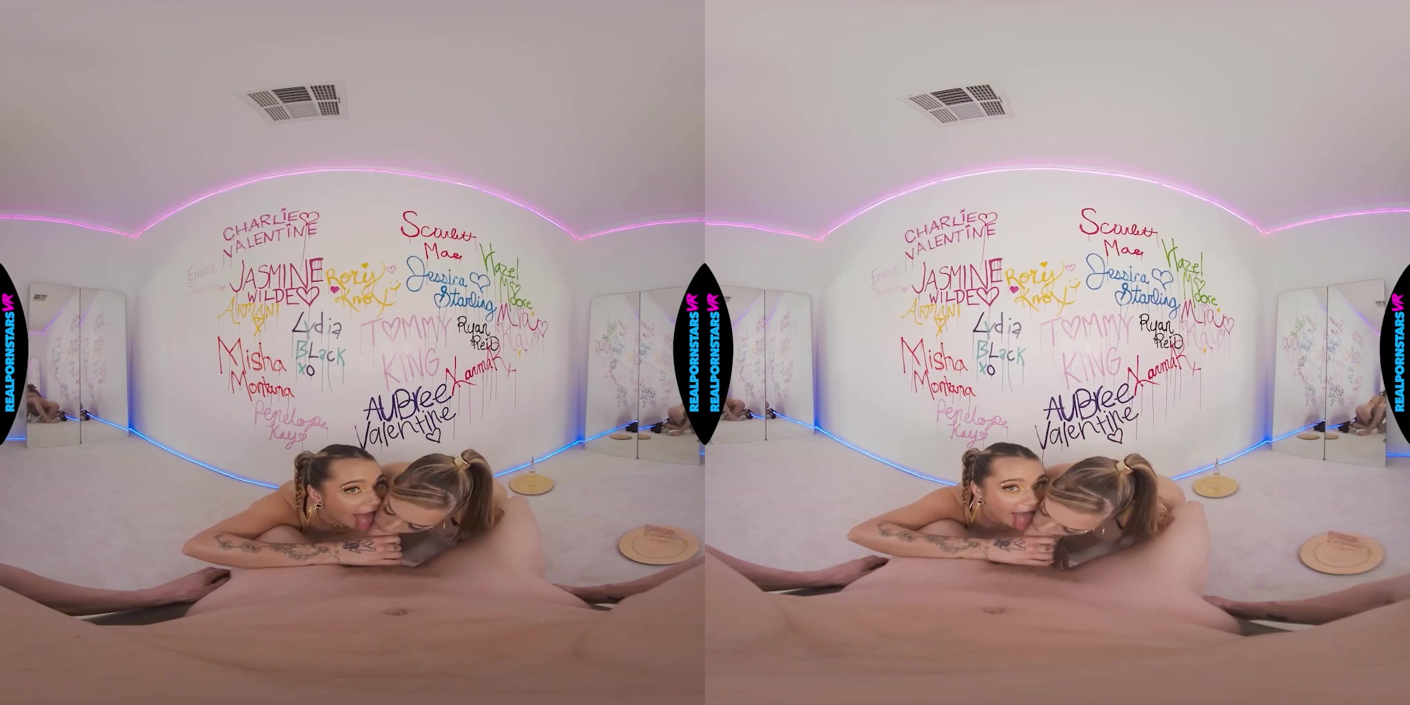 Petite bubble butt pornstars Rory Knox & Mia Kay obviously love pussy, dick, and orgasms