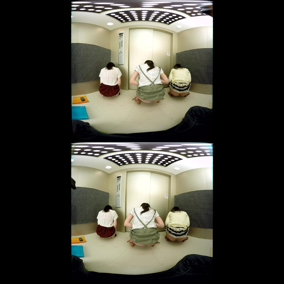 Riko Kitagawa in Riko Kitagawa, Yuuha Kiriyama, and Saya Araki Stuck in an Elevator with Three Office Ladies 1 - AromaPlanning