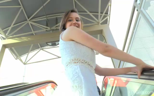 Ellie teen 18+ In White - FTVGirls