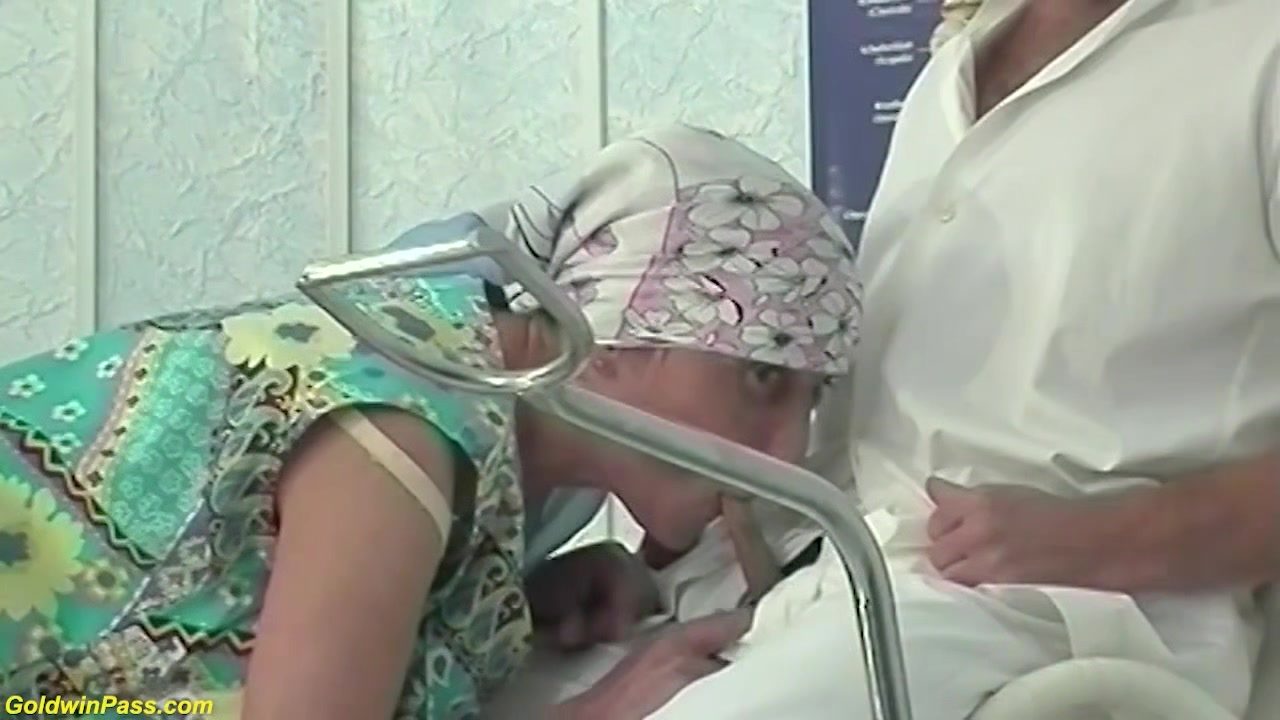 85 years old Step mom fisted by her doctor