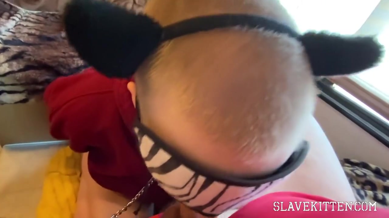 Bald & Blindfolded : Risky No Condom Creampie For Buzzcut Bj Transboy Ftm