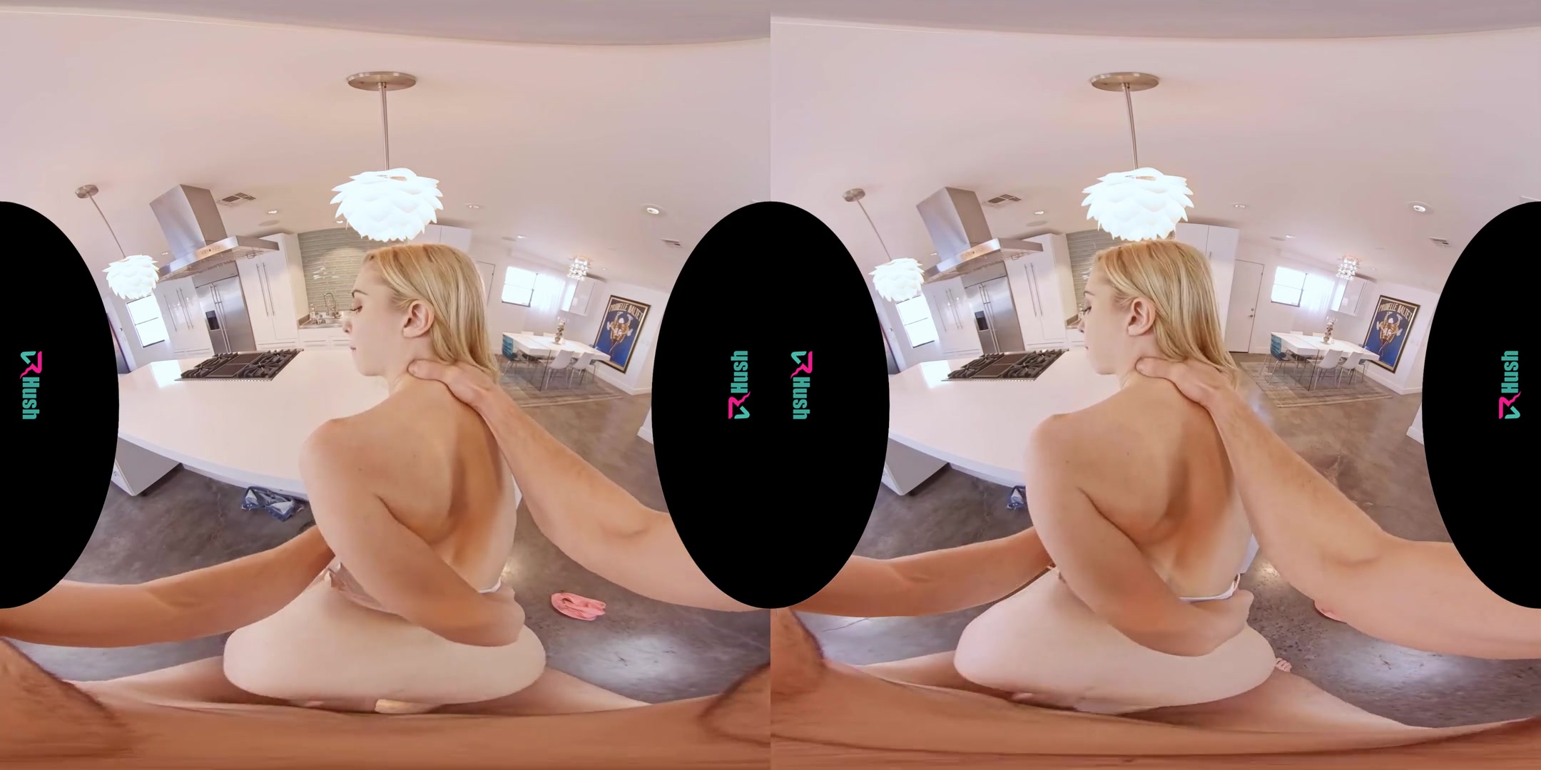 I Can't Believe I Got Stuck In The Washer! - Cute Blonde Stepsister Extra Long VR