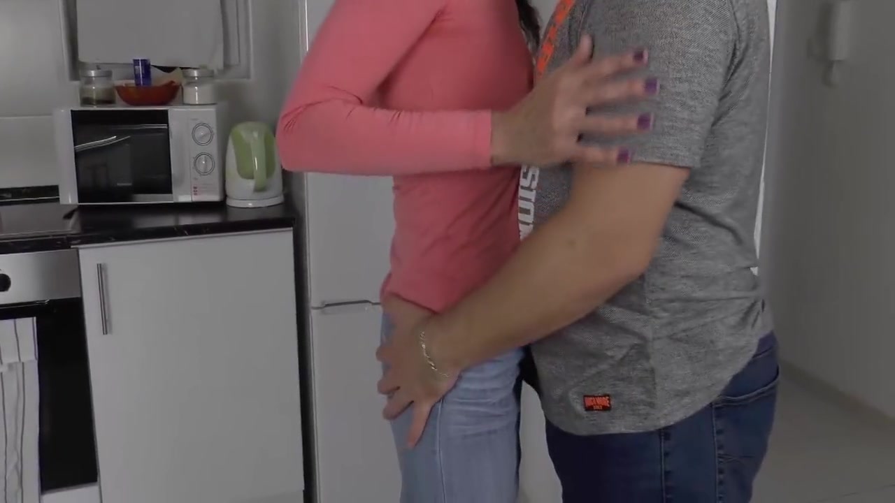 Sexy German House Wife Fucking In The Kitchen