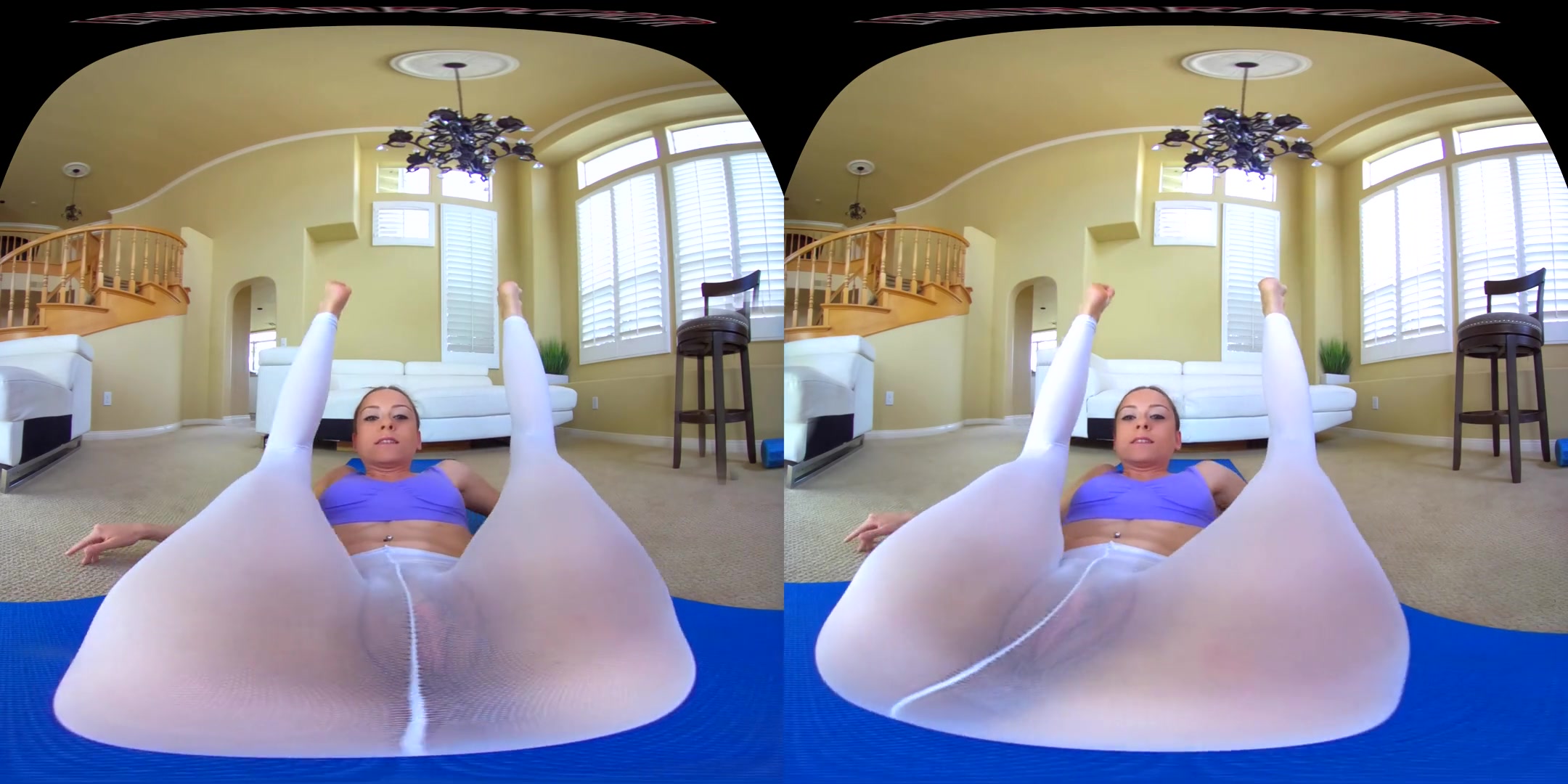 Horny Yoga - Flexible Babe Hardcore POV - SexLikeReal