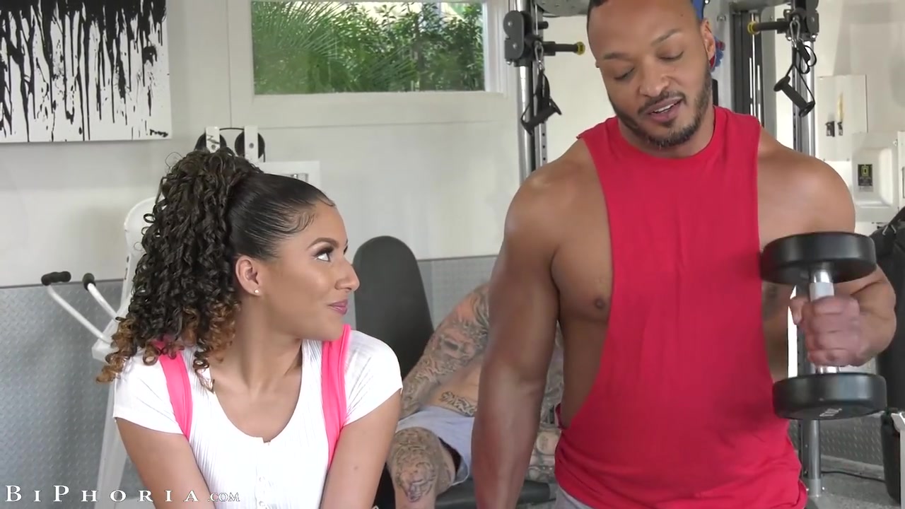 Dillon Diaz And Hatler Gurius In Sexy Latina Pegs Bbc Bf & Gym Hunk