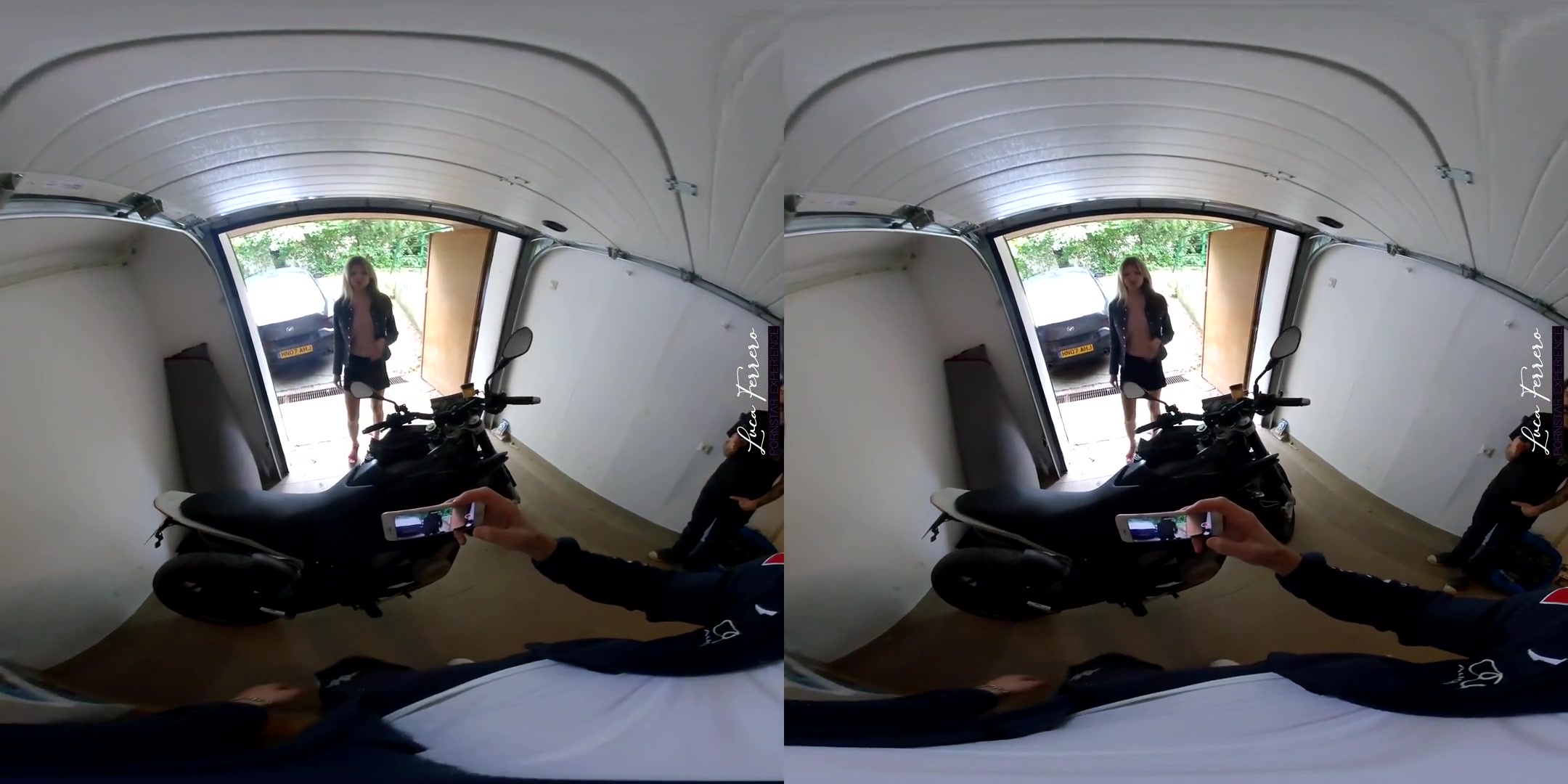 Gina Gerson in Luca Ferrero: The Garage - perVRt