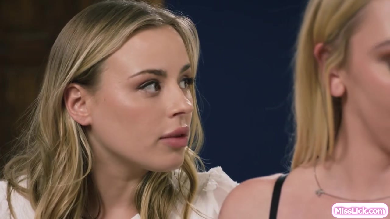 Petite babes satisfying their big tits lesbian best friend