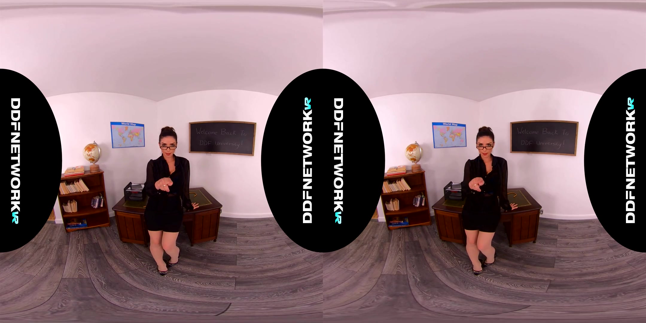 Krystal Webb in Provocative Professor - DDFNetworkVR