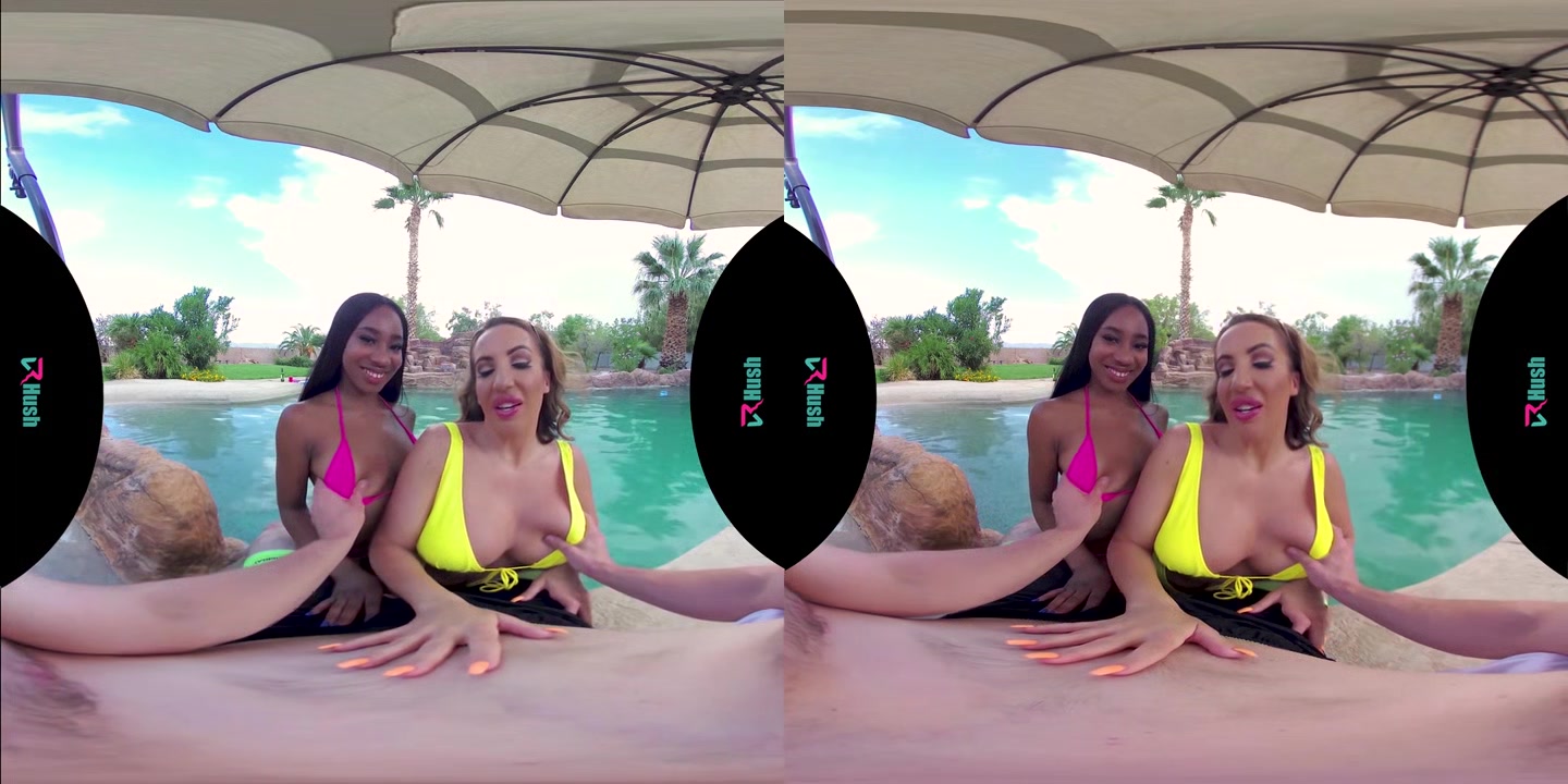 VRHUSH Naughty threesome with Richelle and Lala