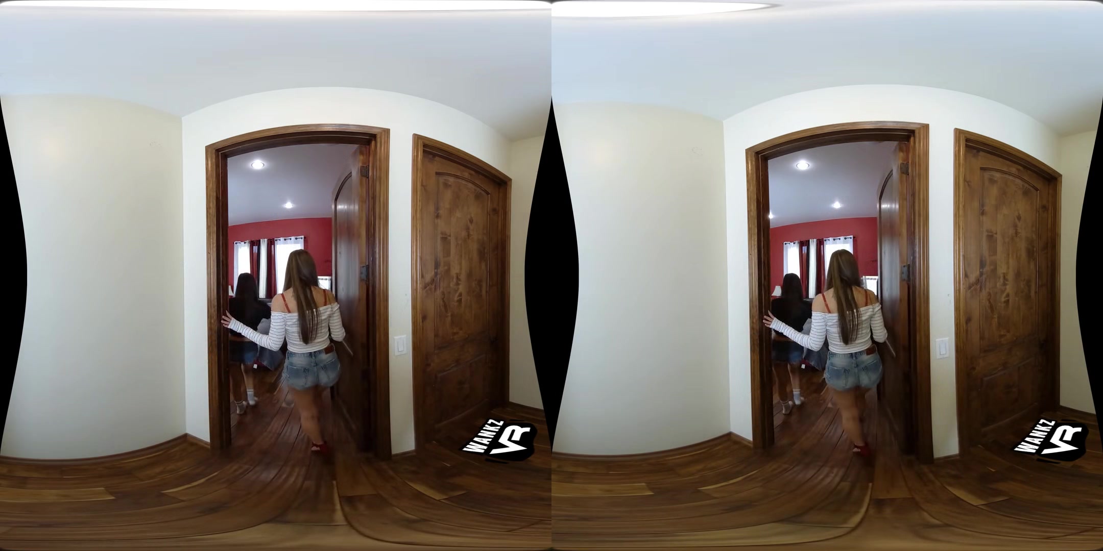 Boxed Lunch - Teen MFF Threesome POV VR HD - SexLikeReal