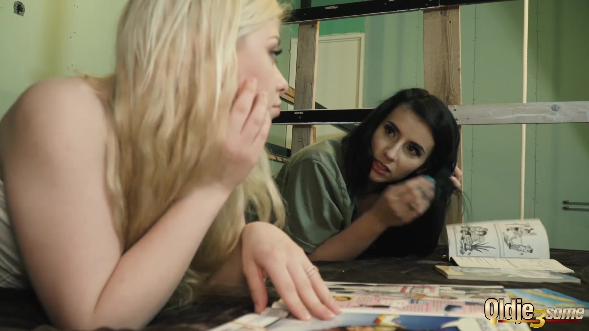 Lucky old cock gets sucked by beautiful teen 18+