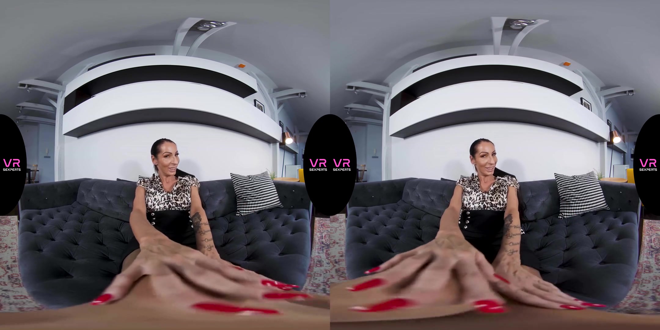 Horny Mature Slut Spreading On Her Couch - SexLikeReal