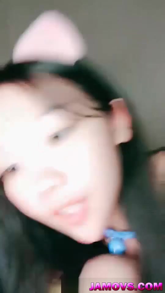 Asian Teen Cutie Masturbates