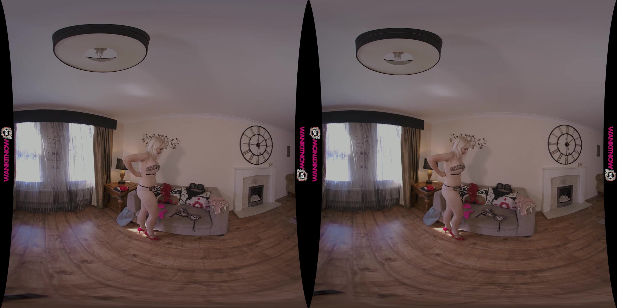 Lingerie Taster featuring Cherry English - WankitNowVR