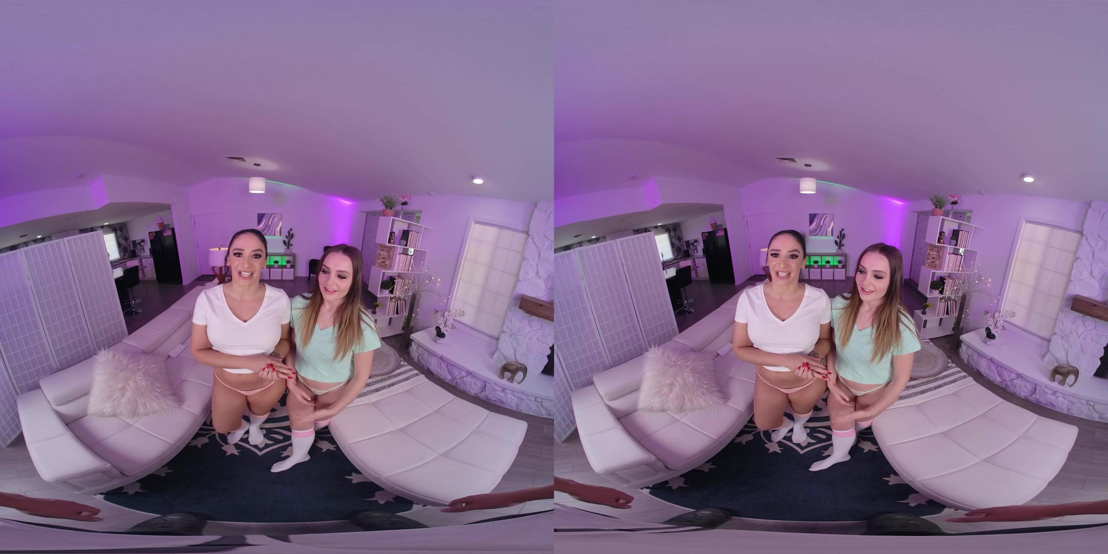 Threesome: Anal Rental Payment - RealJamVR