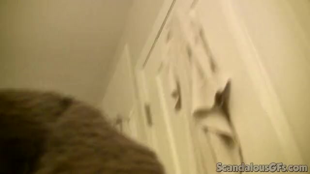 Sexy Big Titted Chick Recorded Inside Shower By BF