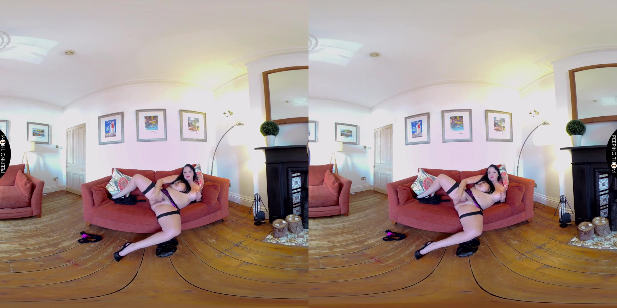 Devon Breeze - Jerk For Me - Curvy British Brunette Solo