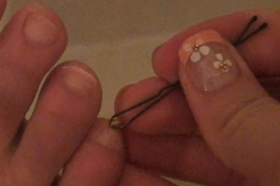 Toe Cleaning with Princess Bridgette