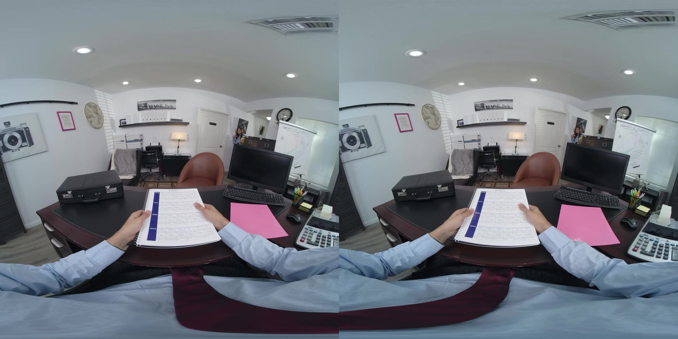 Office Temptations: Hot Accountant Katie Kush