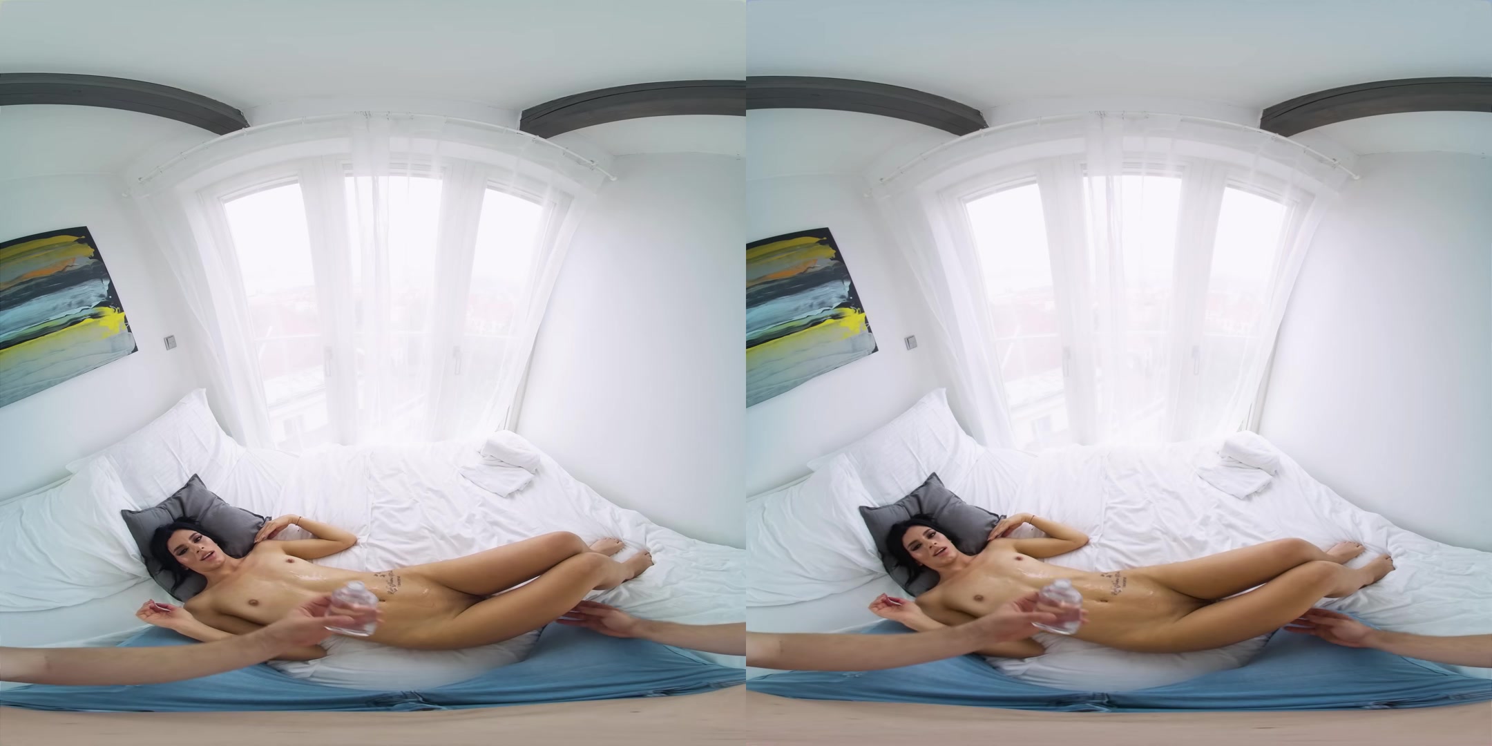 Let Me Give You A Wet Welcome - VirtualRealPorn