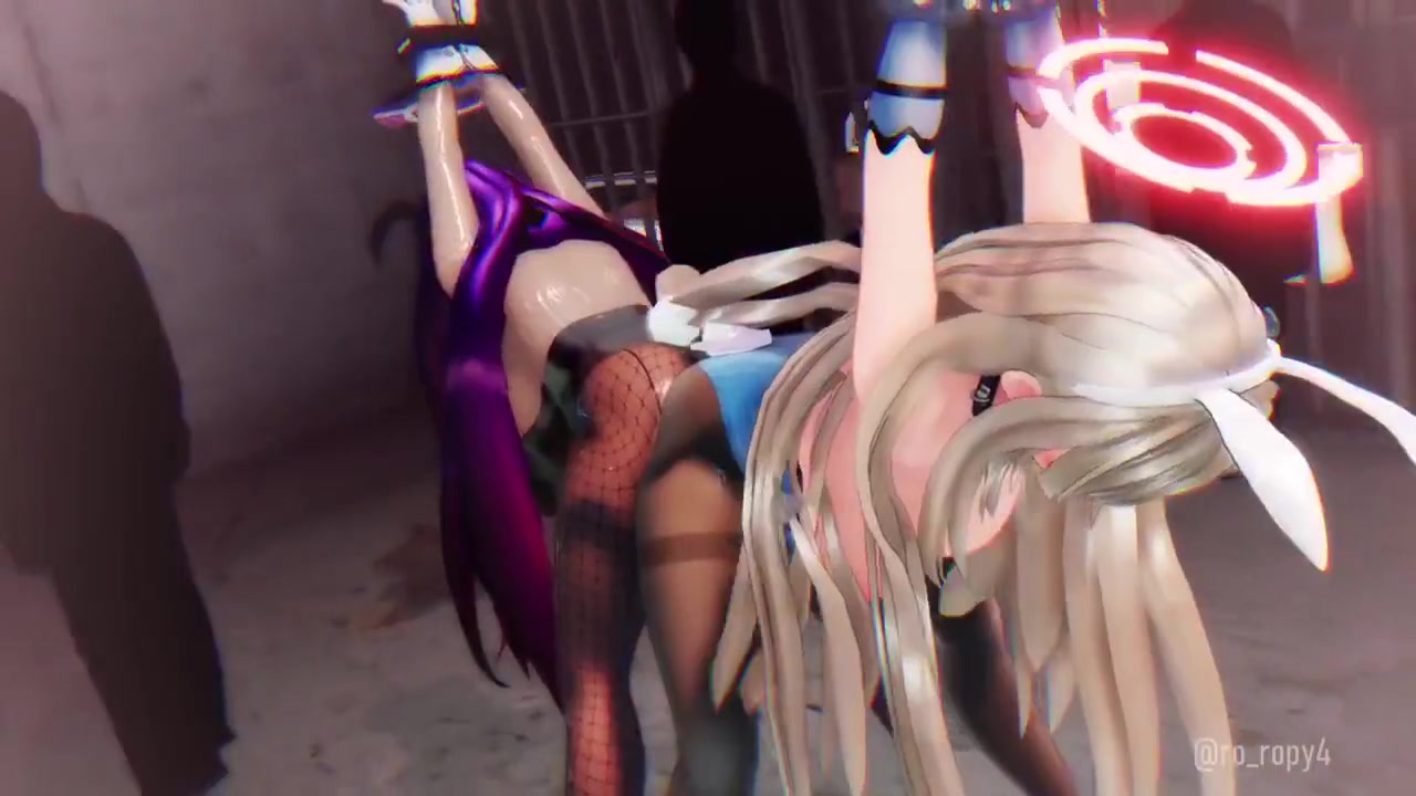 Asuna X Karin Bondage