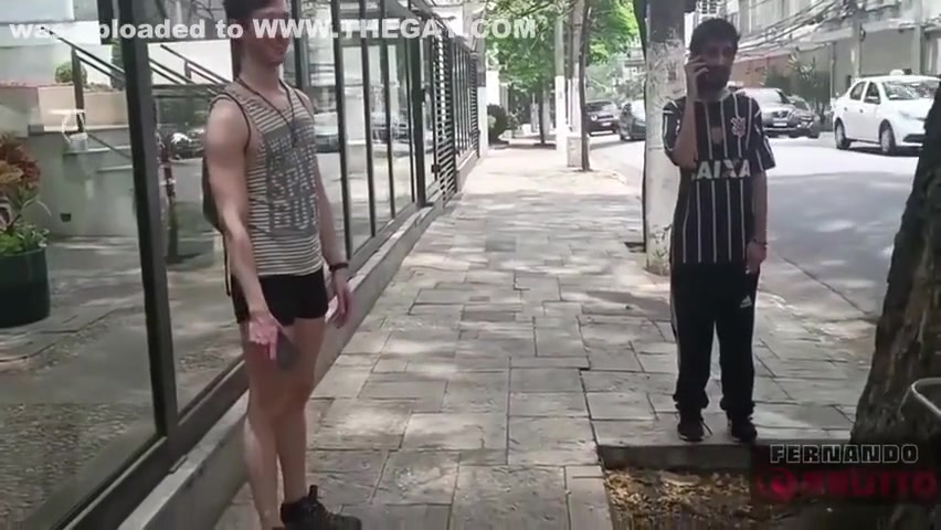 Cute Tattooed Boy Nailing His Ally