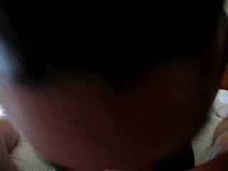 Interracial sex scene with black happy cocksucker