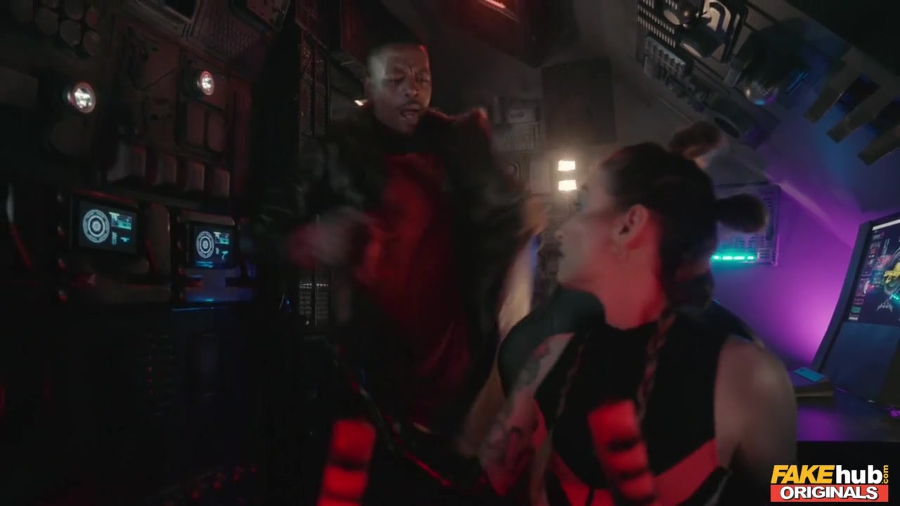 Mr Longwood & Kylie Nymphette in Space Taxi: Engage - FakeHub