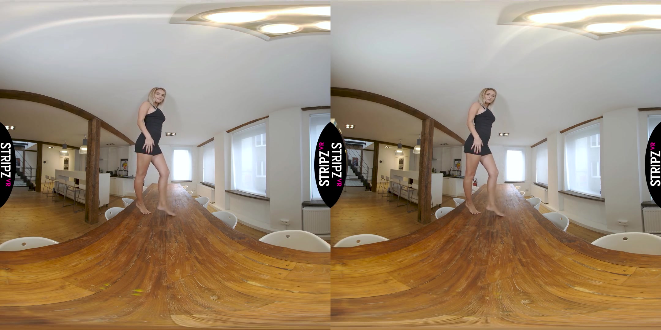 Sexual Senses - Amazing Blonde Babe Solo Striptease