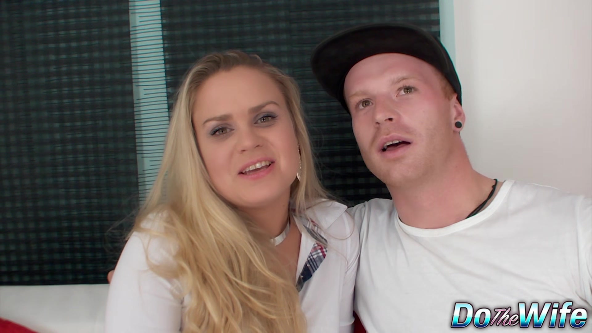 Blonde Barra Brass Anally Fucked and Creampied as Her Cuckold Looks On