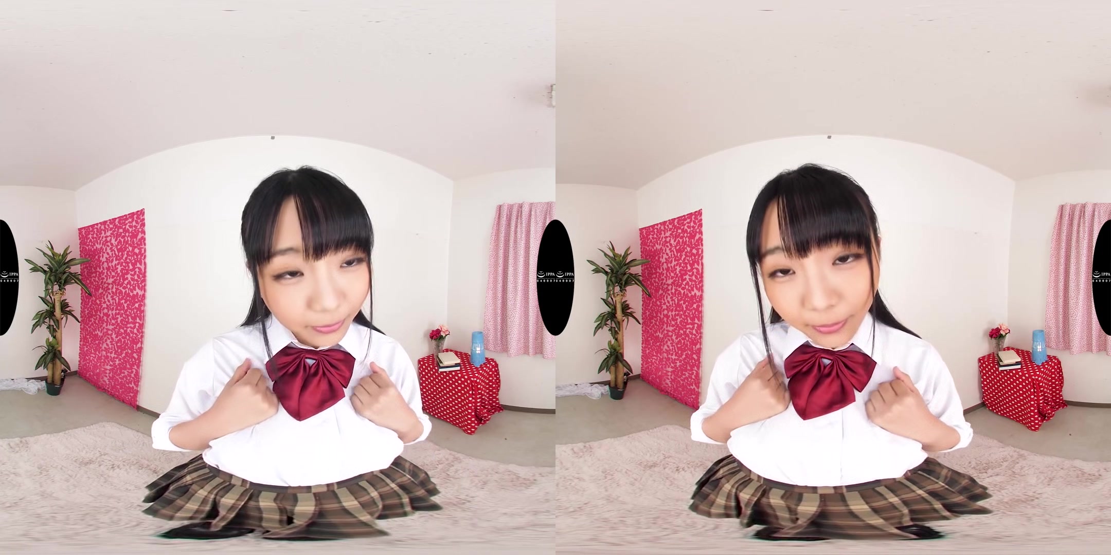 Ruka Inaba: Huge Tits Schoolgirl in Uniform - Super Big Tits Japanese Schoolgirl Blowjob and Oral Creampie