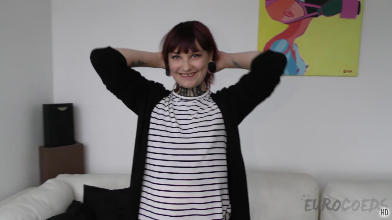 Hot Tiny Tattoo Model Andy teen 18+ Fisting Herself And Pushing Hitachi Vibrator Into Her Pussy