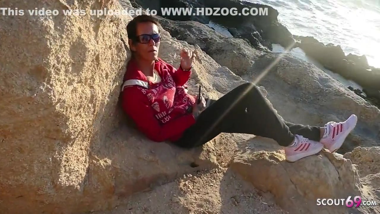 German Crazy Mature Wife - Seduce To Outdoor Cheating Sex At The Beach