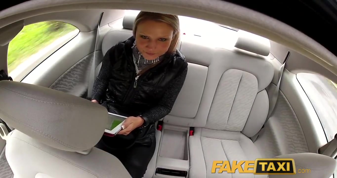 FakeTaxi: Posh golden-haired falls for my out of gas trick