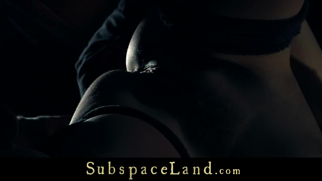 Immobilized in rope is intense masturbated and fingered