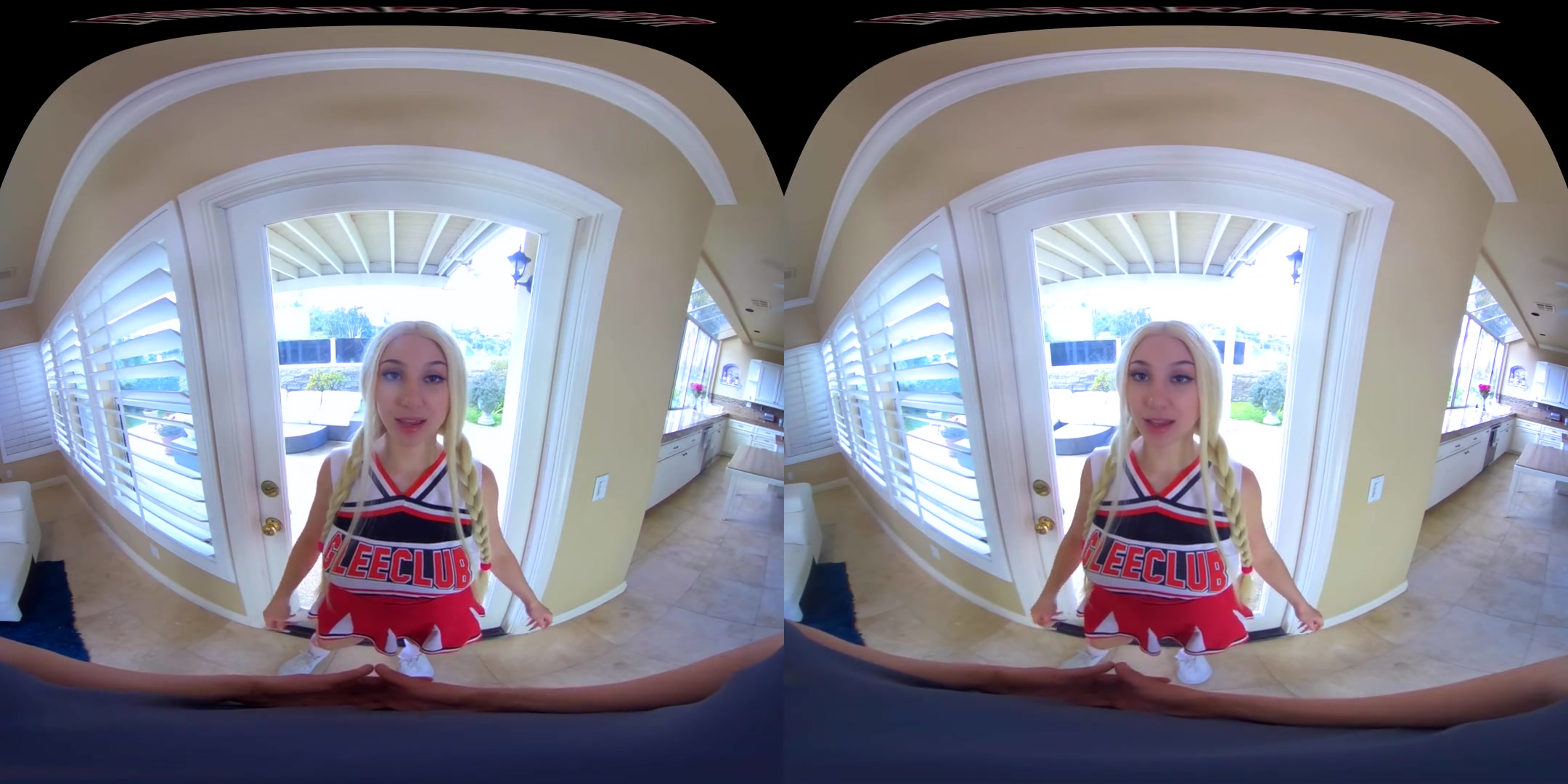 Big Titty Cheerleader - Big Tits Blonde Pornstar
