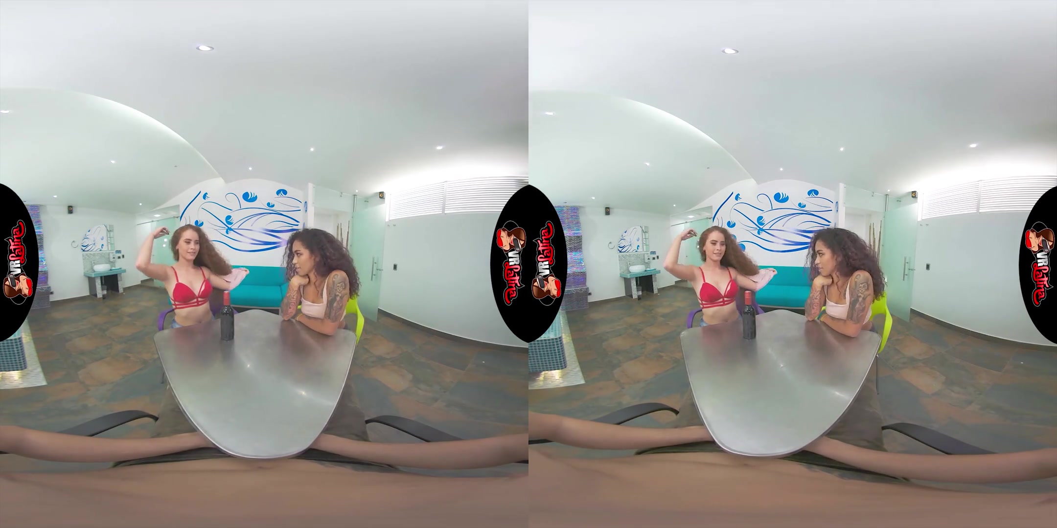 Alejandra Zapata & Karina Rojo in Chocolate Orange - VRLatina