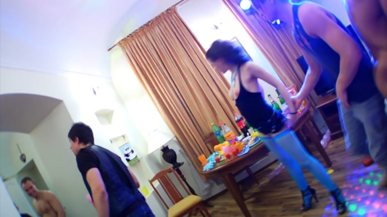 Russian students 18+ fuck and finish on the face