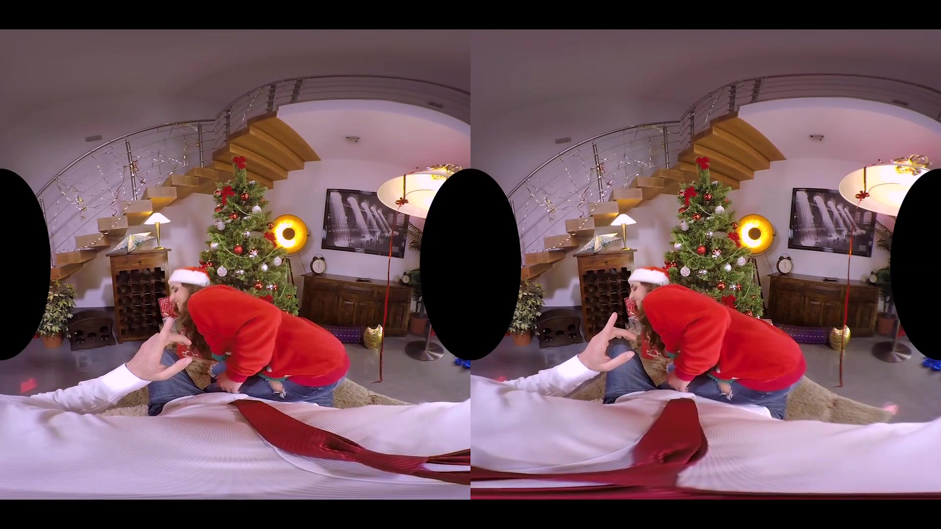 Receiving The Stockings - RealityLovers