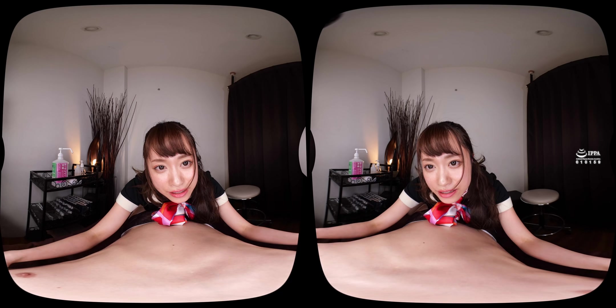 Yuu Kiriyama - Hidden in the Salon: No Panties, No Bra, Slutty Esthetician Yuu Kiriyama - CasanovA