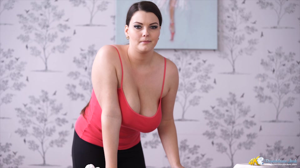 Cherry Blush in Man Eater - DownblouseJerk