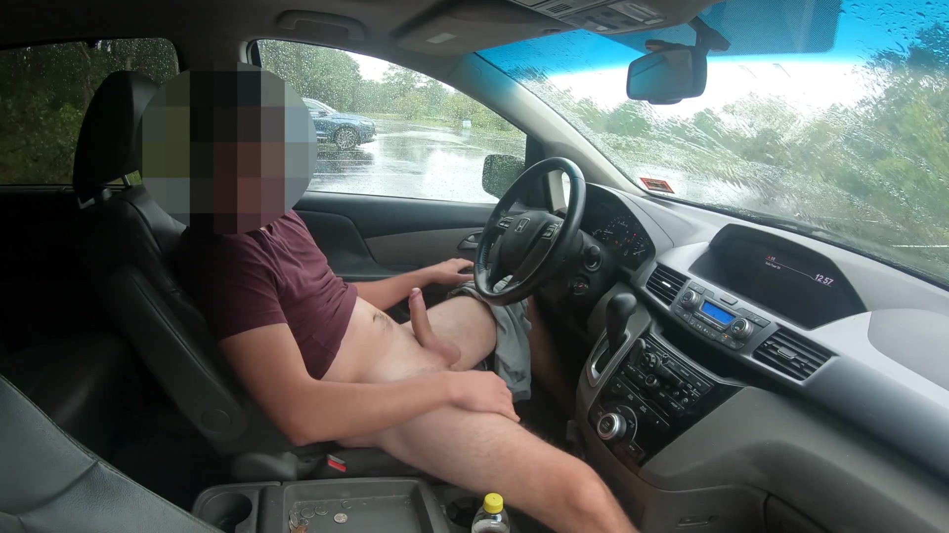 4k Quality- Risky teen 18+ Boy Jerk Off While People Were Moving - I Think The Blue Car Caught Me