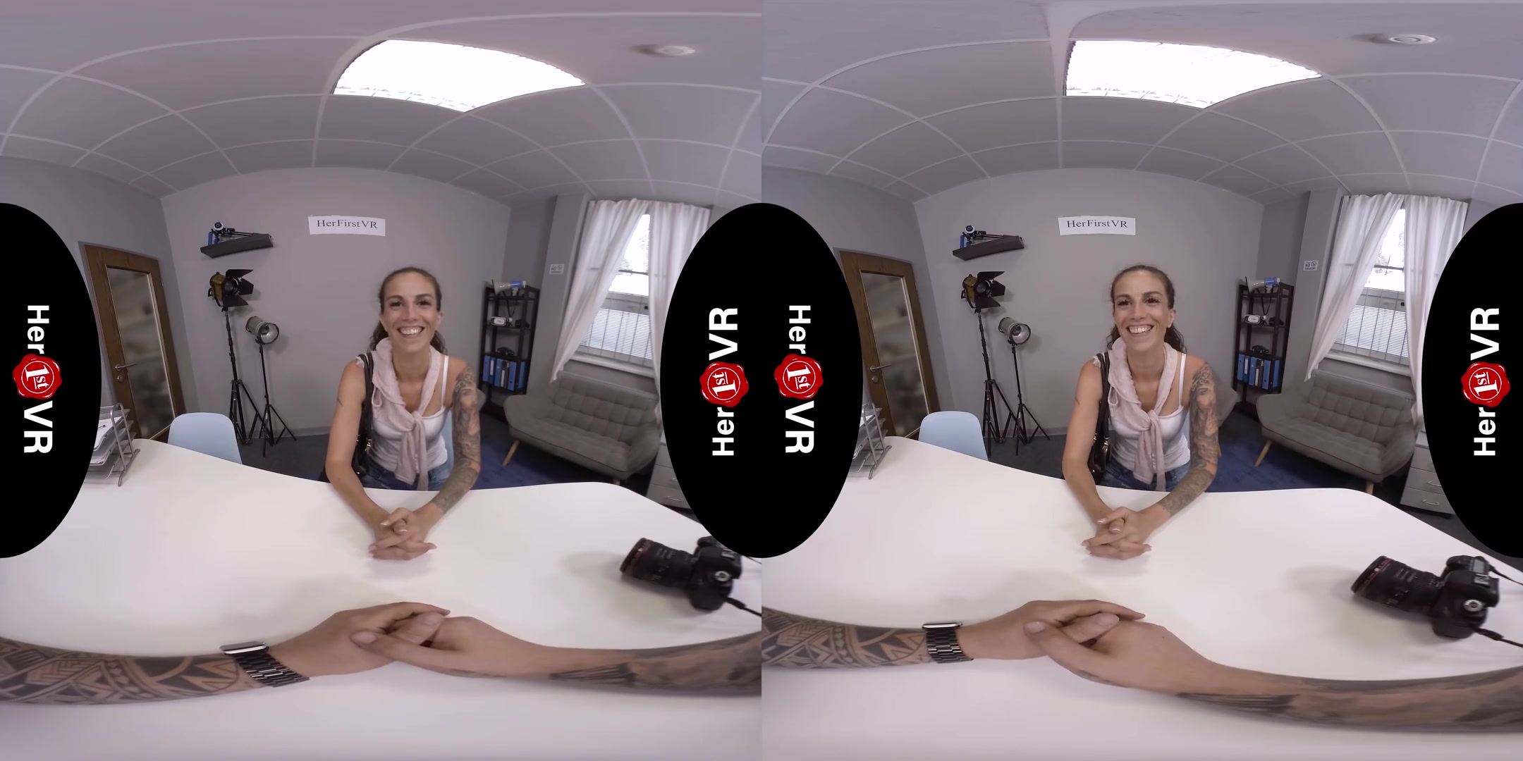 Alzbeta - VR Casting - Amateur First Time Naked Hardcore
