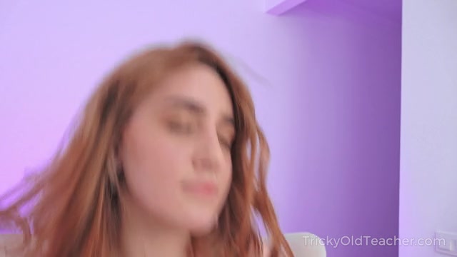 Sweetie surrenders to her sex hungry teacher in the class