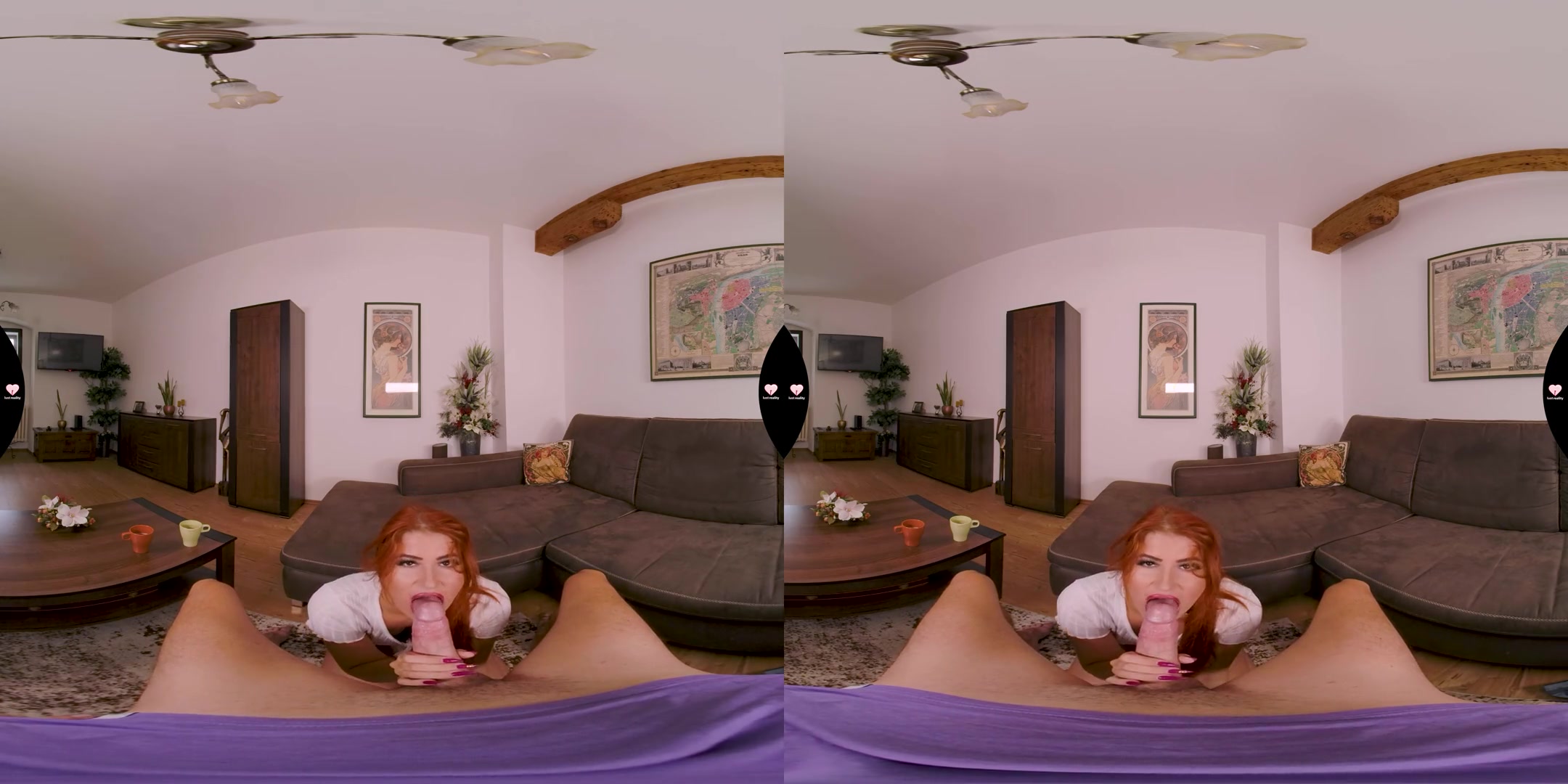 Hot Coffee With Redhead Neighbor