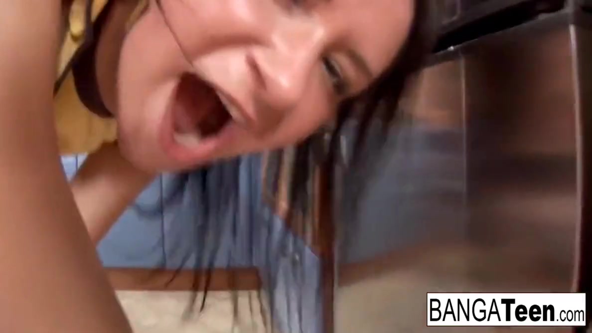 Brunette teen 18+ And Her Boyfriend Have Some Fun With Toys