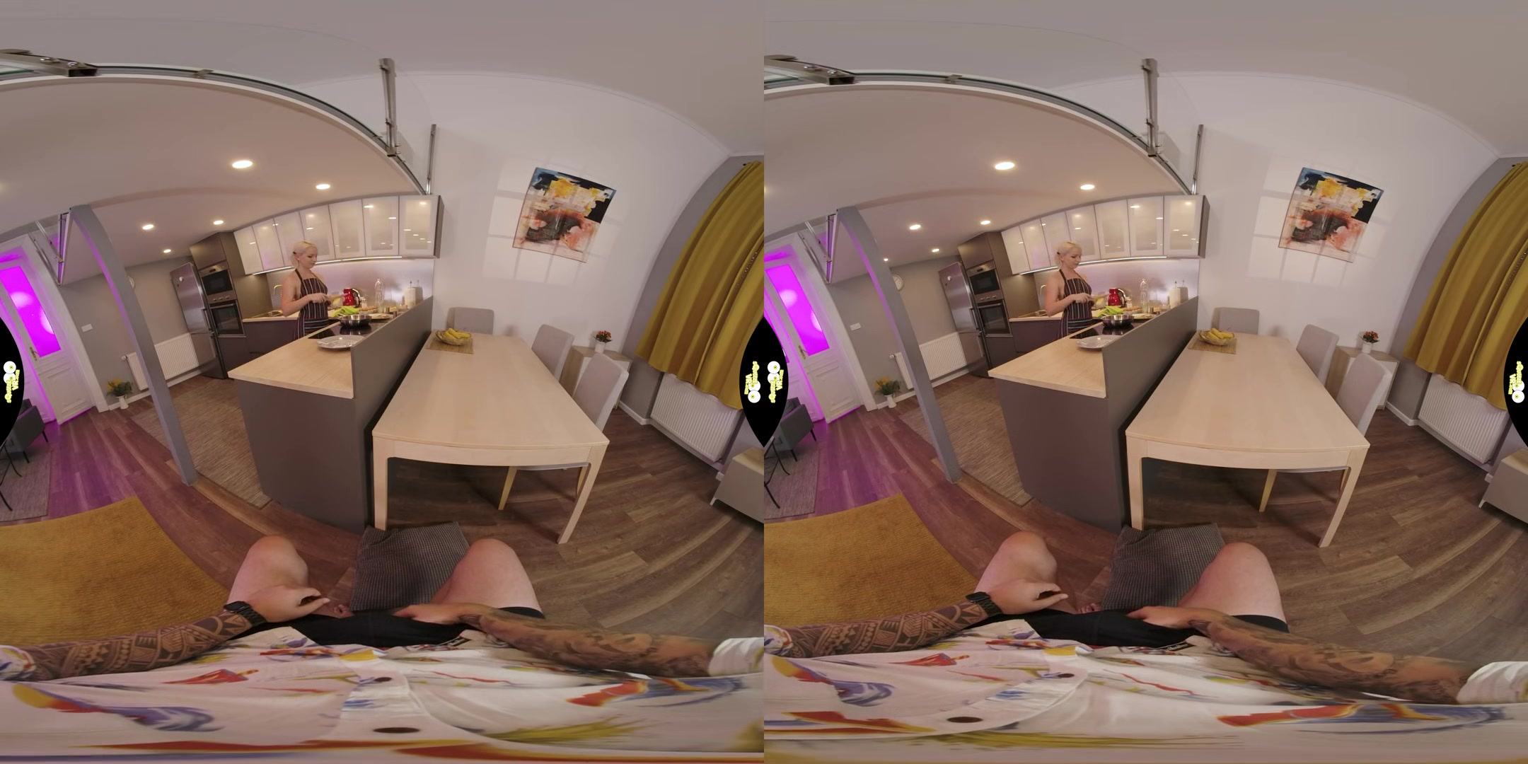 Dessert First; Big Tits Blonde POV VR Porn - SexLikeReal