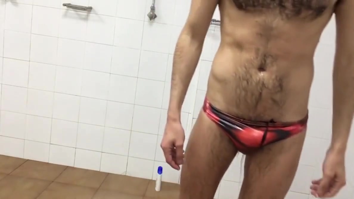 semi in the gym showers