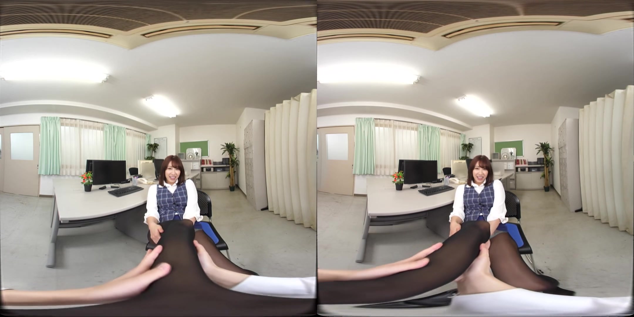 Beautiful Pantyhose: OL Edition 2 - Sexy Japanese Sectretaries Leg and Stocking Fetish Pantyhose VR