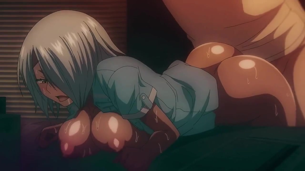 White Haired Girl With Big Tits Gets Fucked Doggy Style By Big Cock